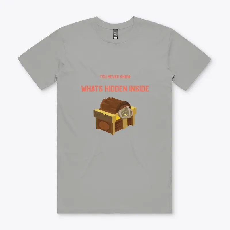 Whats Hidden Inside?!? Medieval Game Tee