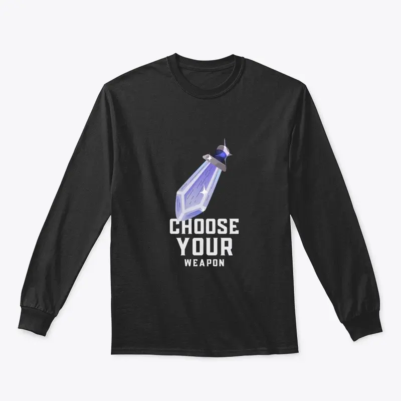 Choose Your Weapon Medieval Game Tee