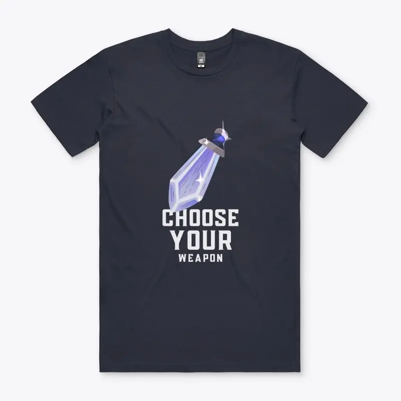 Choose Your Weapon Medieval Game Tee