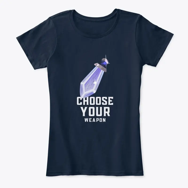 Choose Your Weapon Medieval Game Tee